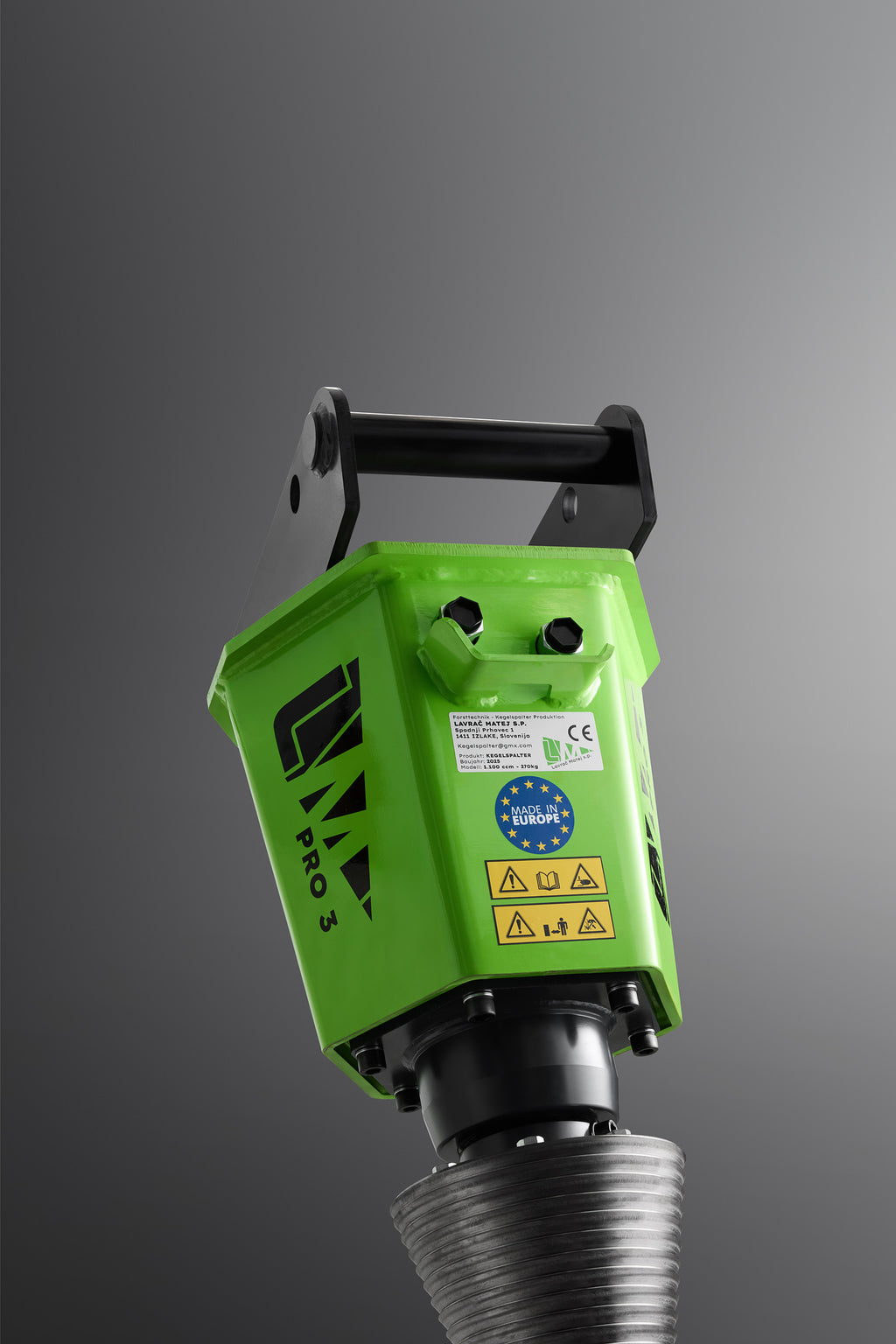 Modell PRO3 1.100 cm³ (65 kW), ohne Konus