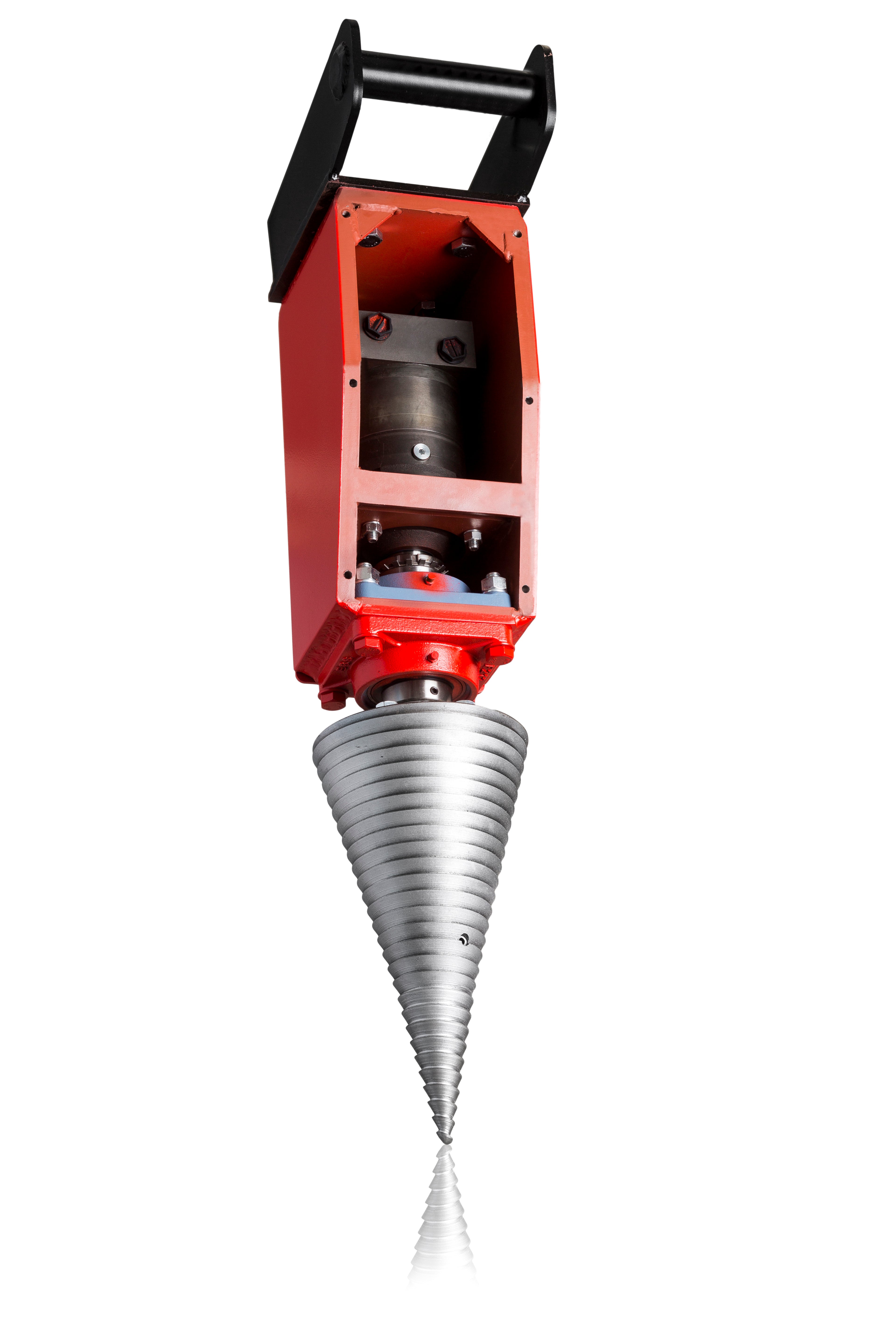 LM Model 800 ccm (45 kW) cone ø230x460 mm with euro coupling for tractor or loader